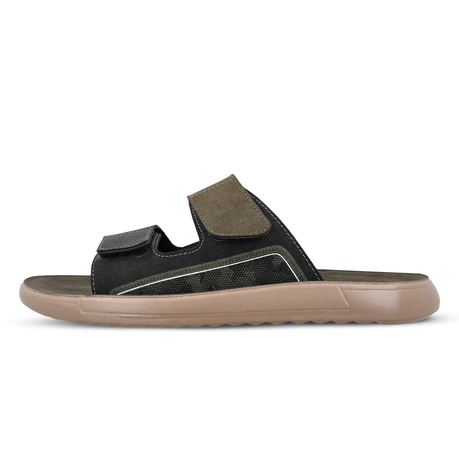 Men's Daily Wear Sandals - WGR53377 Olive