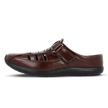 Men's  Roman Sandals - WGR58009 Brown