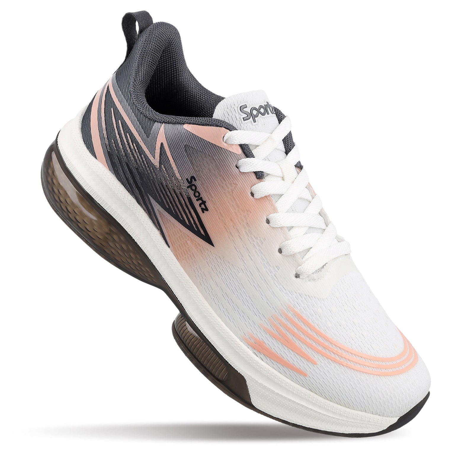 RULER Men's Lace-up Sports Shoes - WS9157 Black Orange