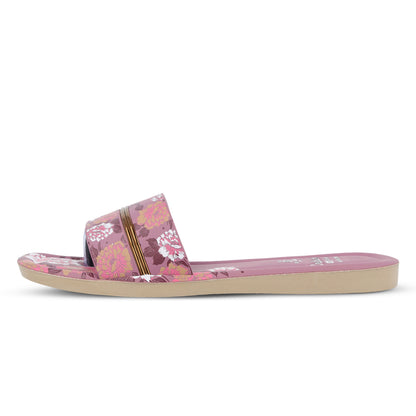 Women's Slide Sandals - WLR73014 Mauve