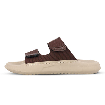 Men's Daily Wear Sandals - WE8849 Greige Brown