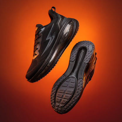Men's Lace-up Sports Shoes - ONG97013 Black