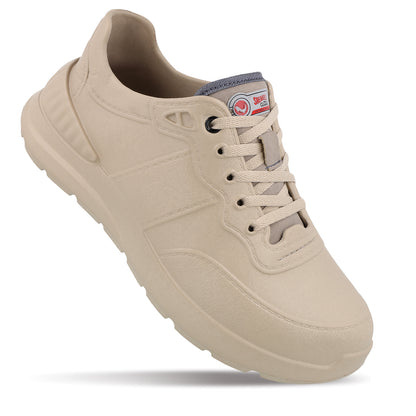 SNEAKEEZ Men's Rain Shoes - WC8806 Greige