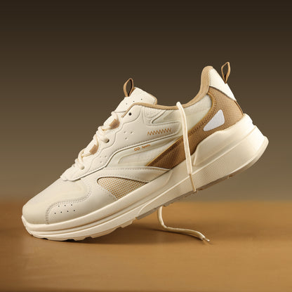 Men's Sports Sneakers - WY3490 White Beige