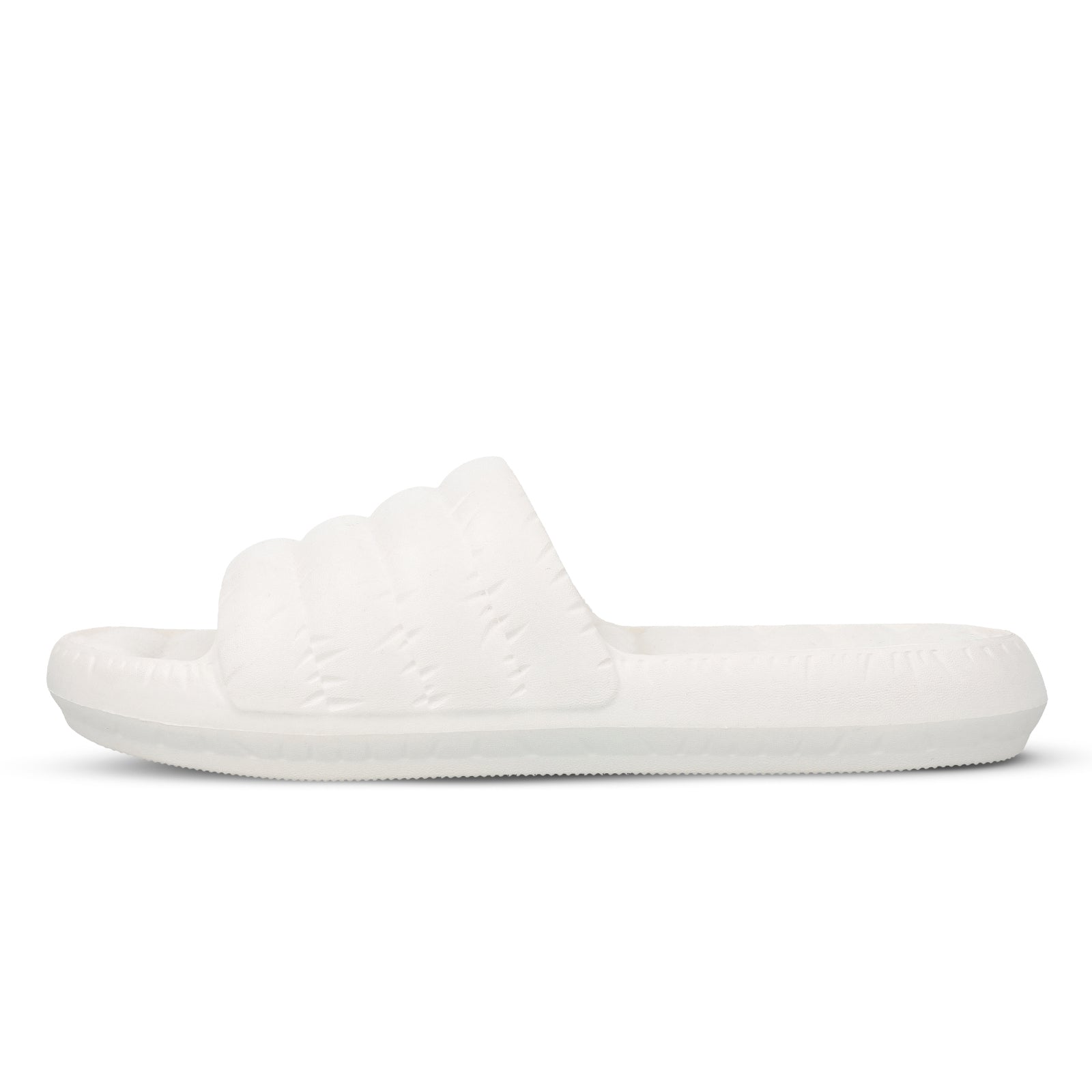 Men's Flip Flop Sliders  - WC8770 White
