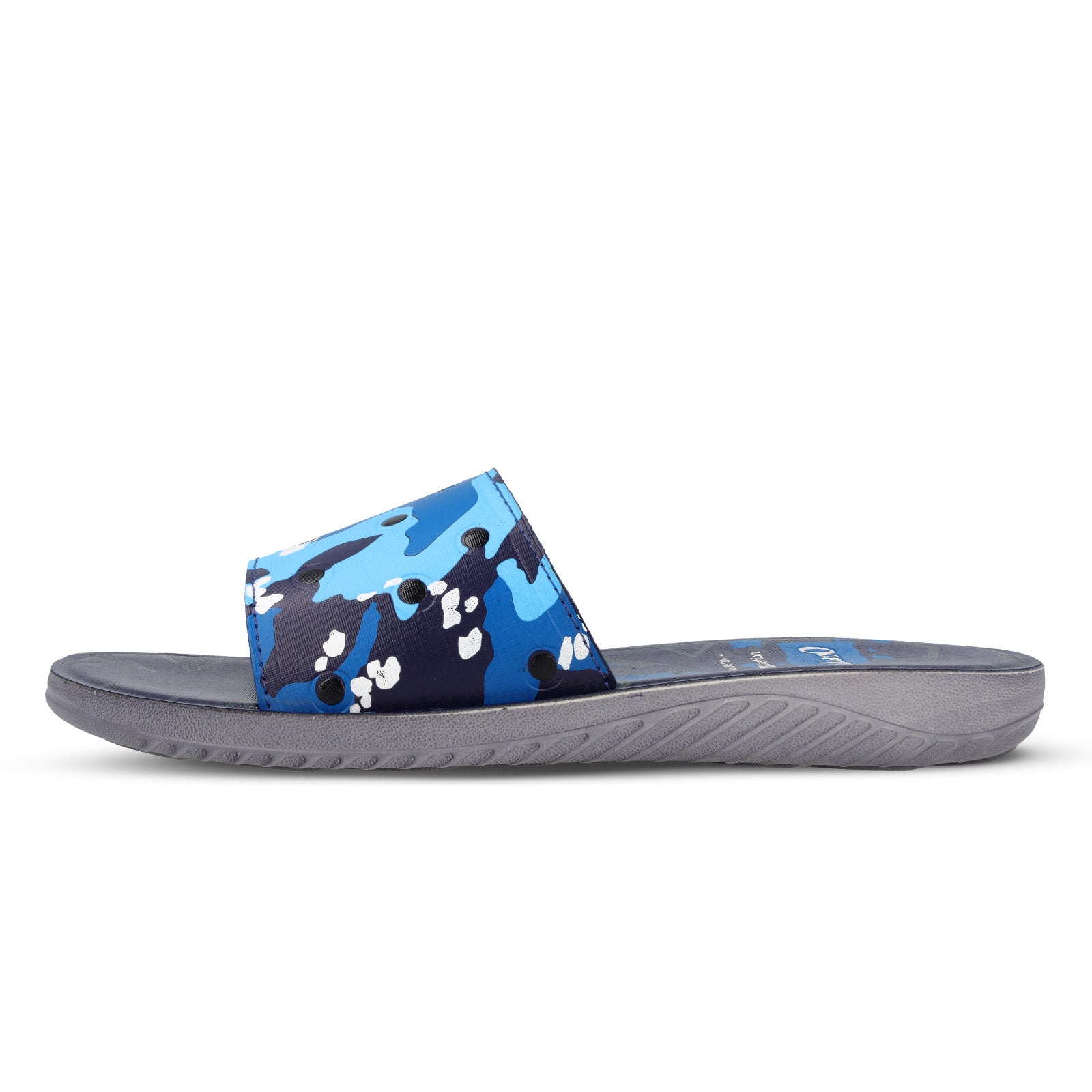 Printed Men's Slider - WE1324 Blue