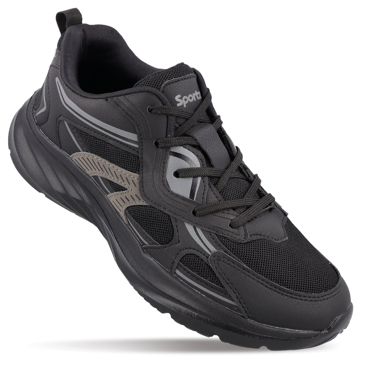 Men's Sports Shoes - ONG97008 Black Grey