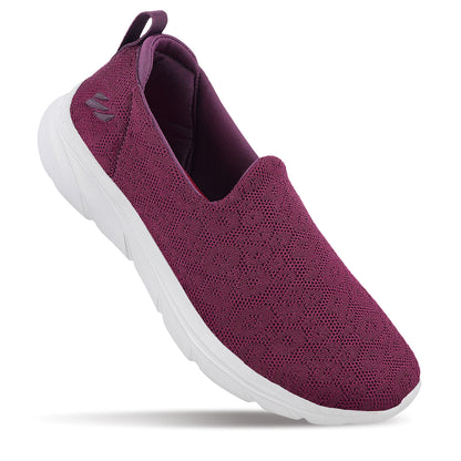 Women's Slip-on Walking Shoes - WS3262 Purple