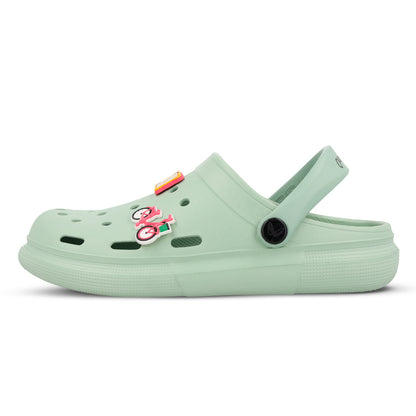 Women's Clogs - WC8983 Ice Green