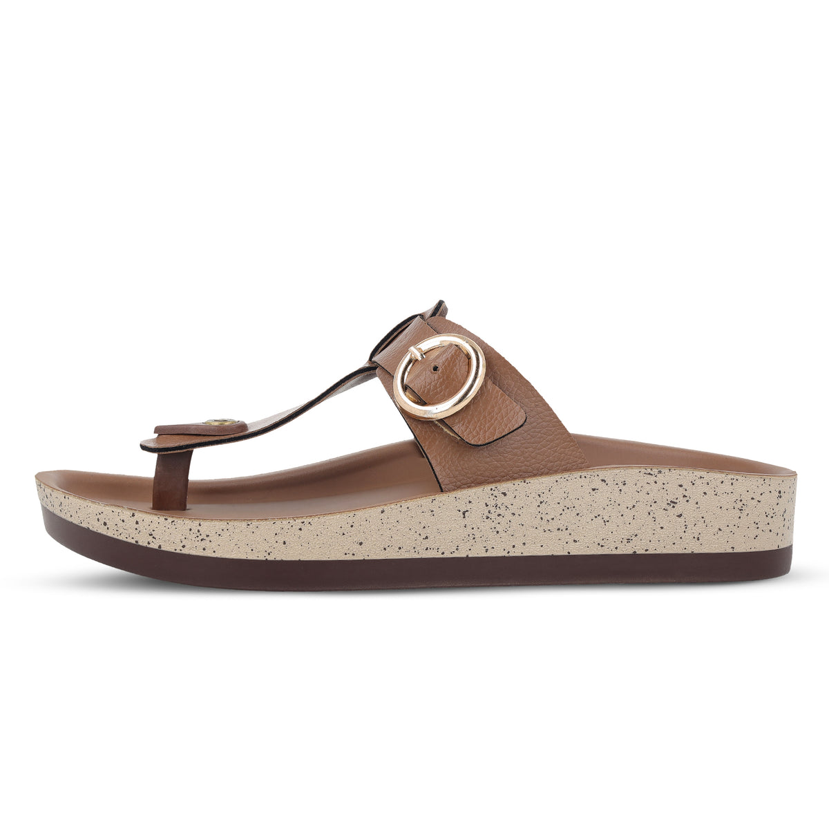 Women's Daily Wear Sandals - WLP71254 Toffee