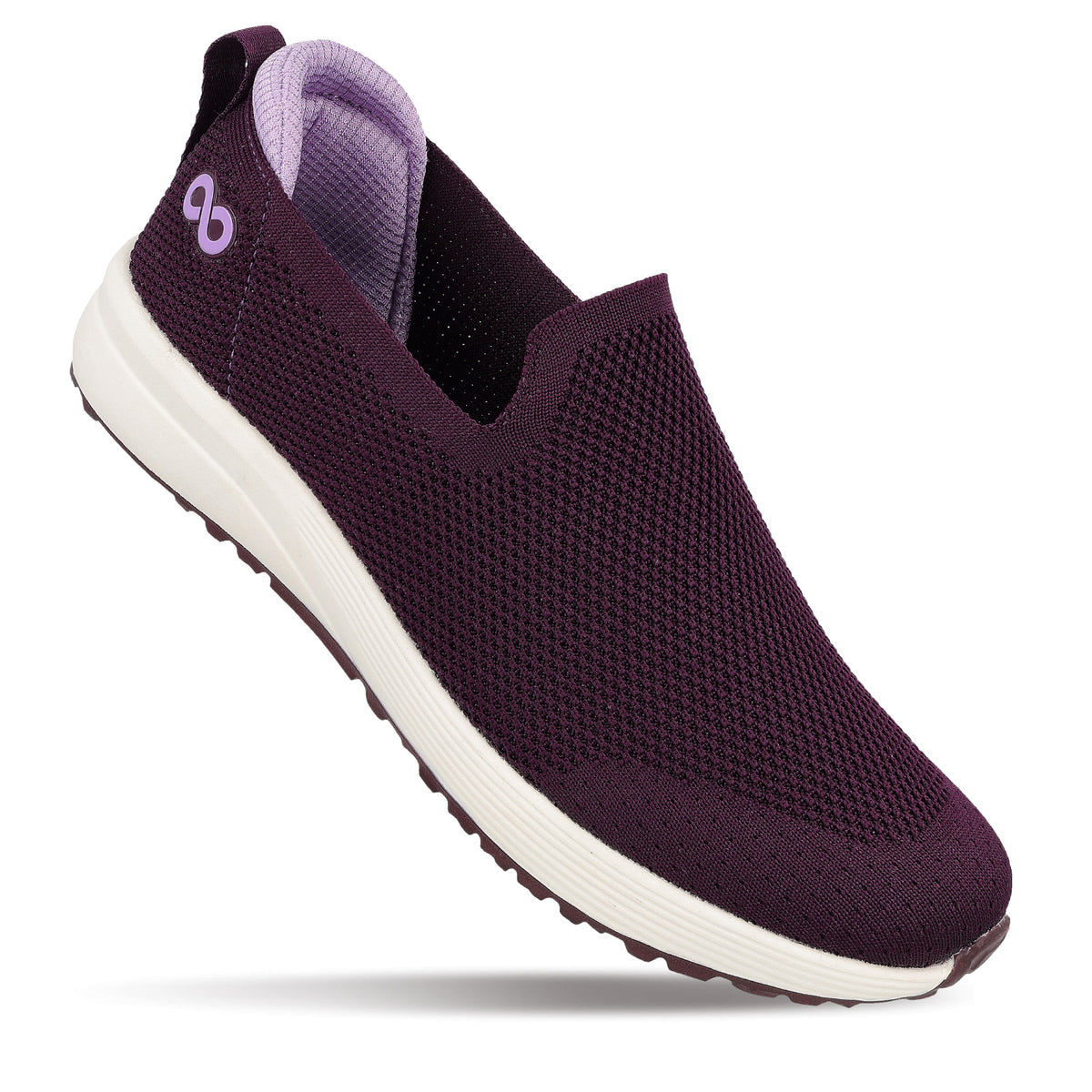 Women's Slip on Sports Shoe - SLE22996 Wine Red