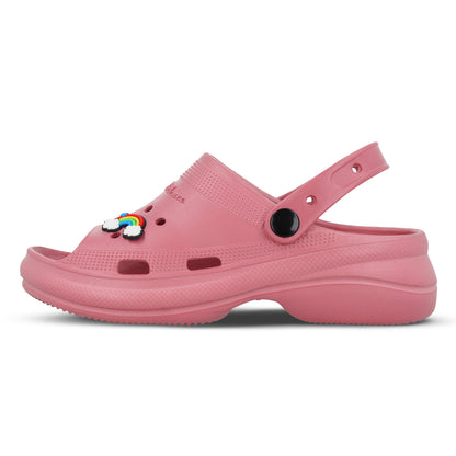 Walkaroo Women's Clogs  - WC8937 Dark Peach