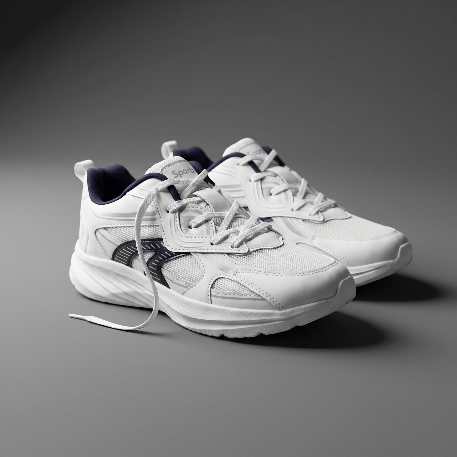 Men's Sports Shoes - ONG97008 White Blue