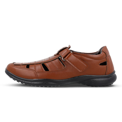 Men's  Roman Sandals - WF6270 Dark Tan