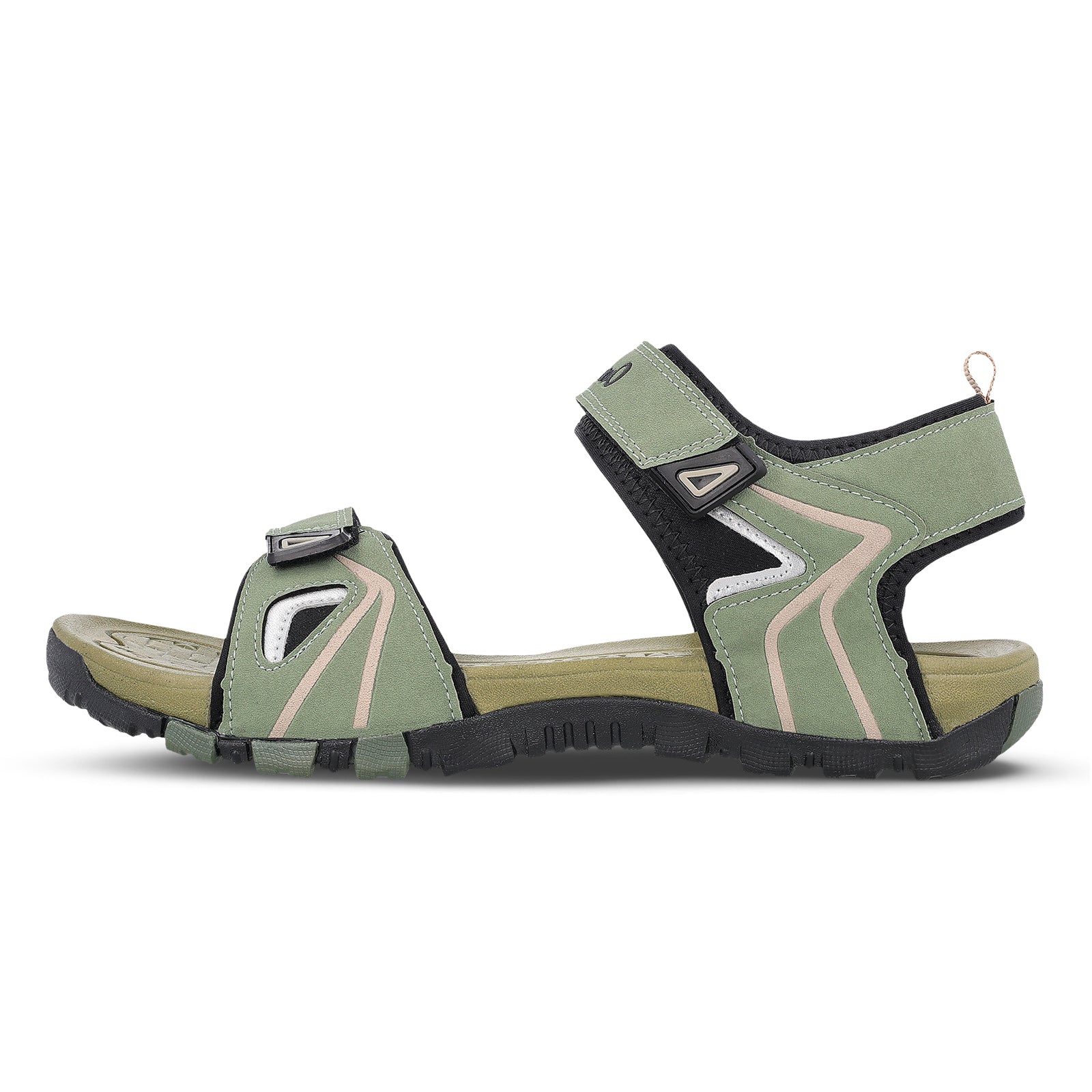 Men's Sports Sandals - WC4486 Olive Green