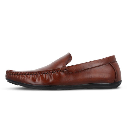 Men's Loafer Formal Shoes - WF6018 Brown
