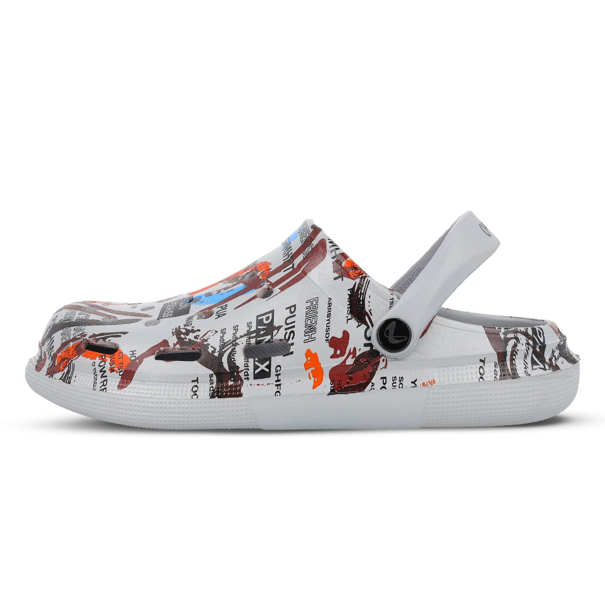 Men's Clogs  - WC8824 Light Grey