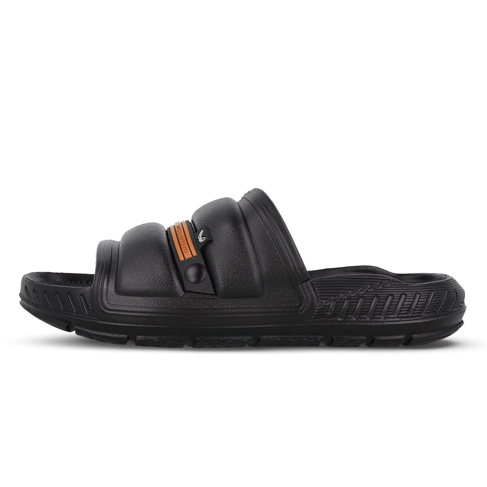 Men's Flip Flop Sliders  - WC8740 Black