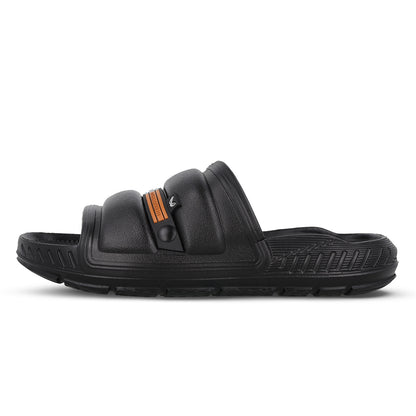 Men's Flip Flop Sliders  - WC8740 Black