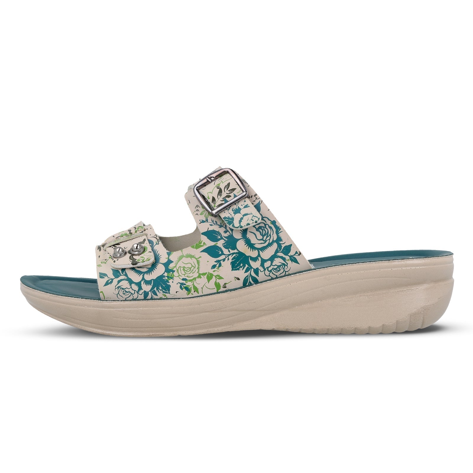Women's Daily Wear Sandal  - WLR74019 Green