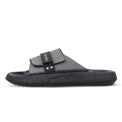 Men's Flip Flops- FGR41706 Black Grey
