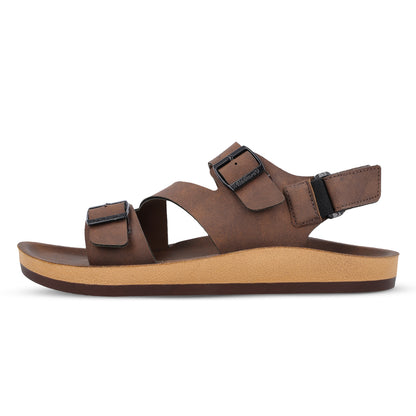 Men's Daily Wear Sandals - WGP58014 Brown