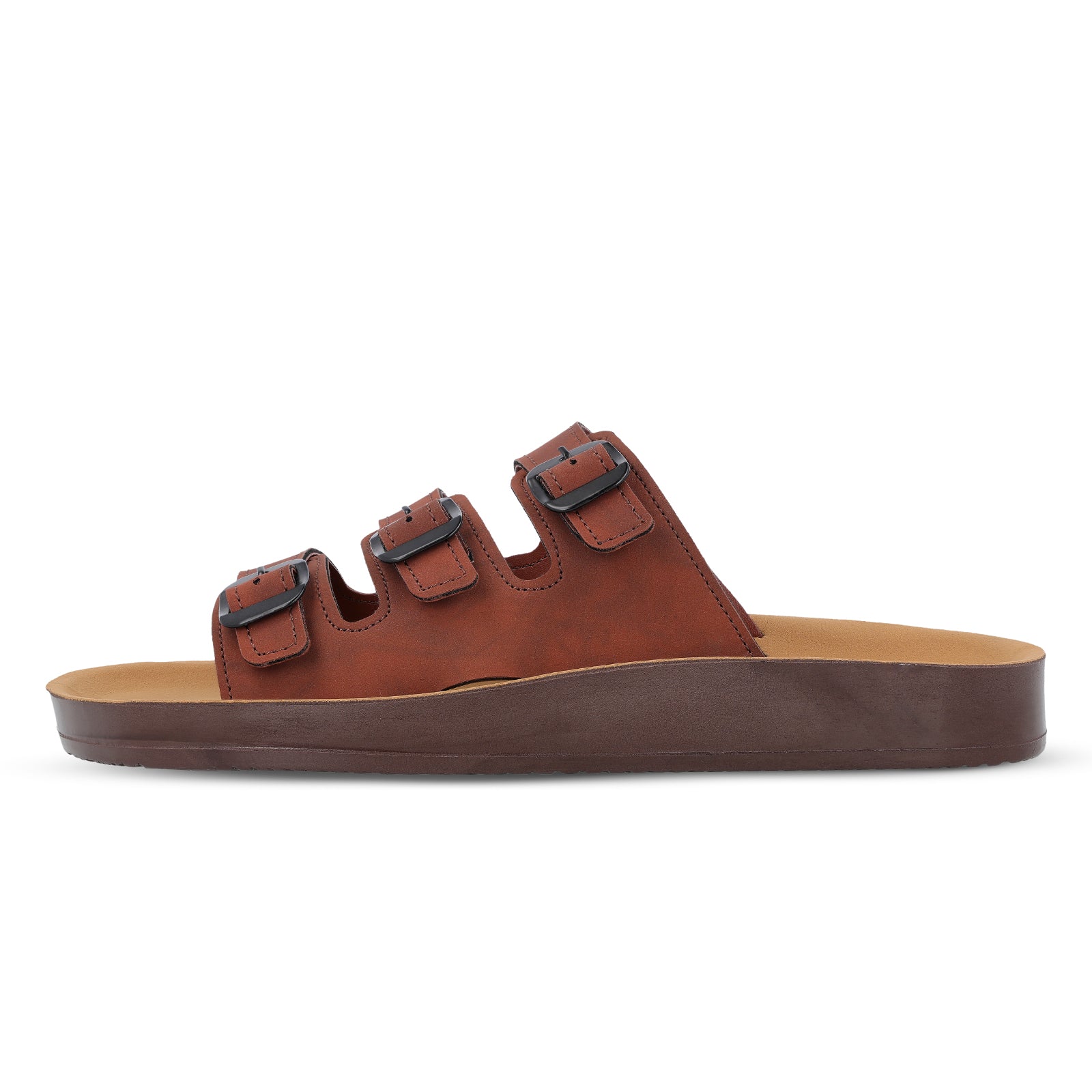 Men's Daily Wear Sandals - WGR53105 Barn Red