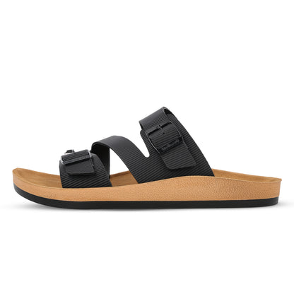 Men's Daily Wear Sandals - WGP53067 Black
