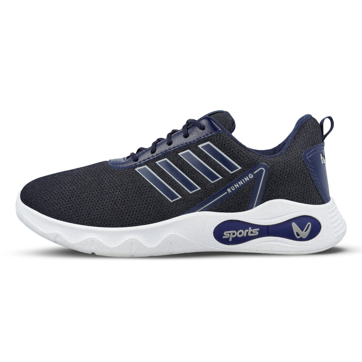 Walkaroo Boys Shoes WK381 Navy Blue Walkaroo Footwear
