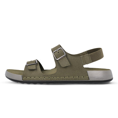 Women's Daily Wear Comfort Sandals - WLP78003 Olive