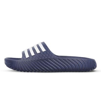 Walkaroo Men's Sliders  - WC8762 Dark Blue