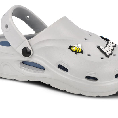 Women's Clogs - MI604 Light Grey