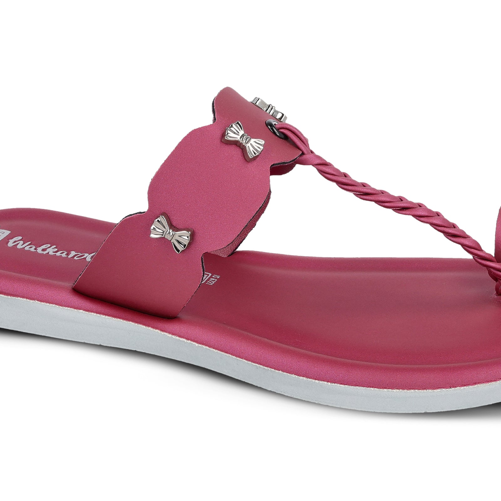 Women's Daily Wear Sandals  - WLR75701 Maroon