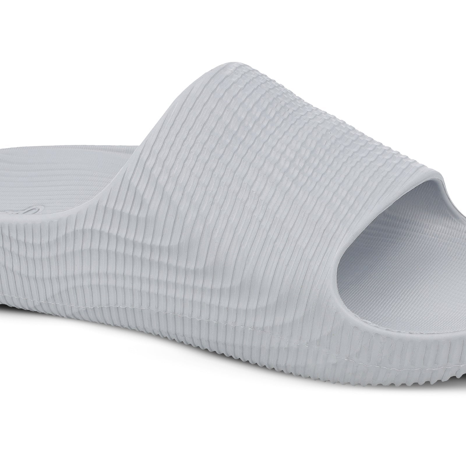 Men's Flip Flop Sliders  - WC8828 Light Grey