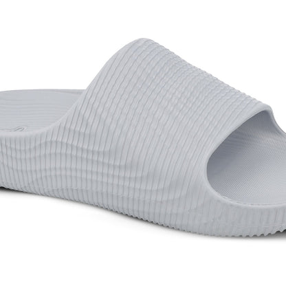 Men's Flip Flop Sliders  - WC8828 Light Grey
