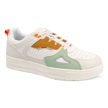 Men's Sports Sneakers - WY3497 White Beige