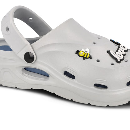 Women's Clogs - MI604 Light Grey