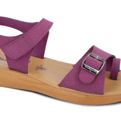 Women's Daily Wear Sandal  - WL7961 Plum