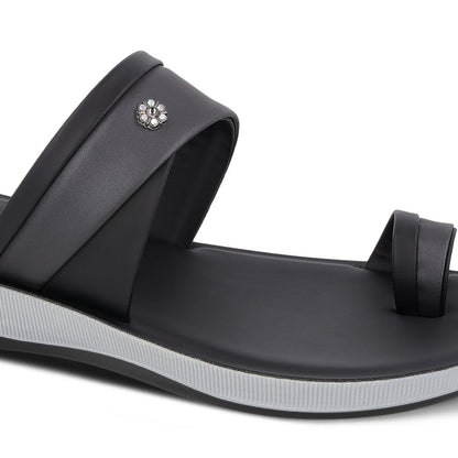Women's Daily Wear Sandals - WE2358 Black