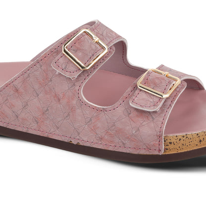 Women's Comfort Sandals - WLP74046 Dusty Rose