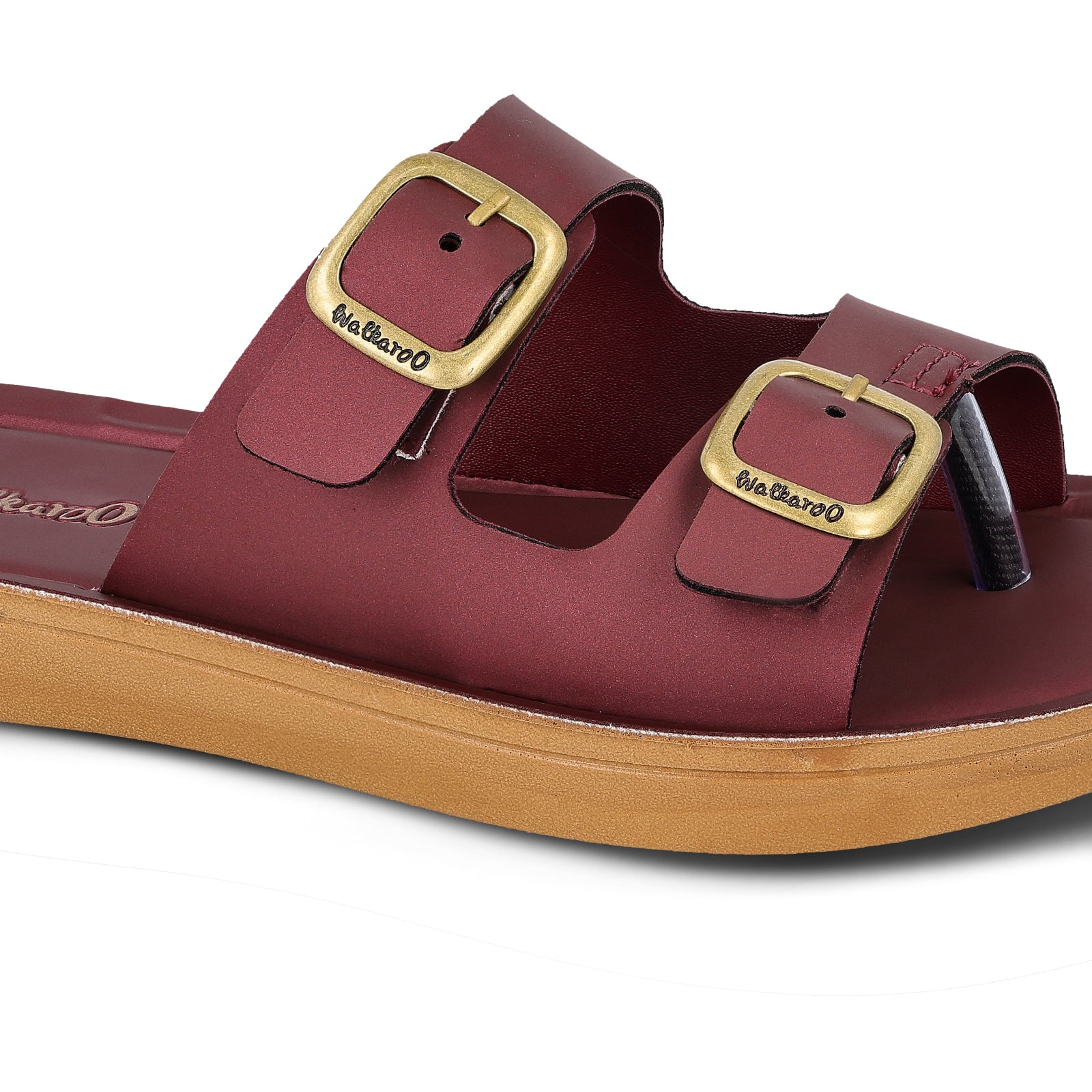 Women's Daily Wear Sandals - BX2554 Burgandy