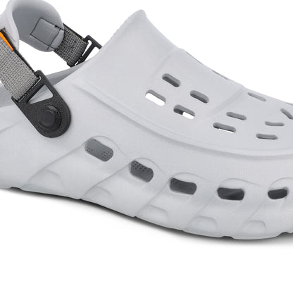 Men's Clogs  -  WC8814 Light Grey