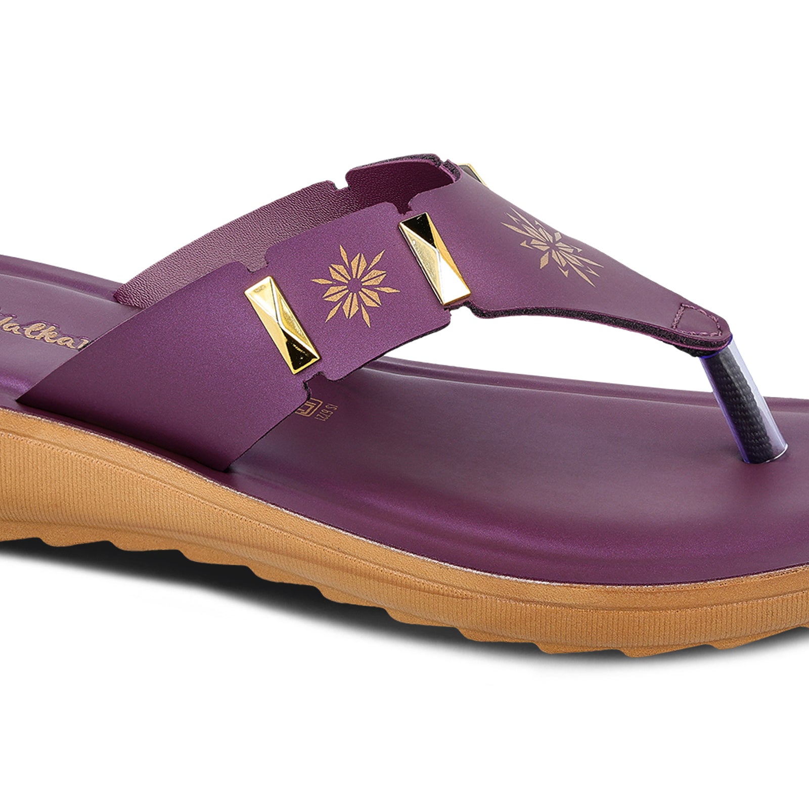 Women's Daily Wear Sandals  - WL7212 Plum