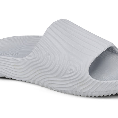 Men's Flip Flop Sliders  - WC8769 Light Grey