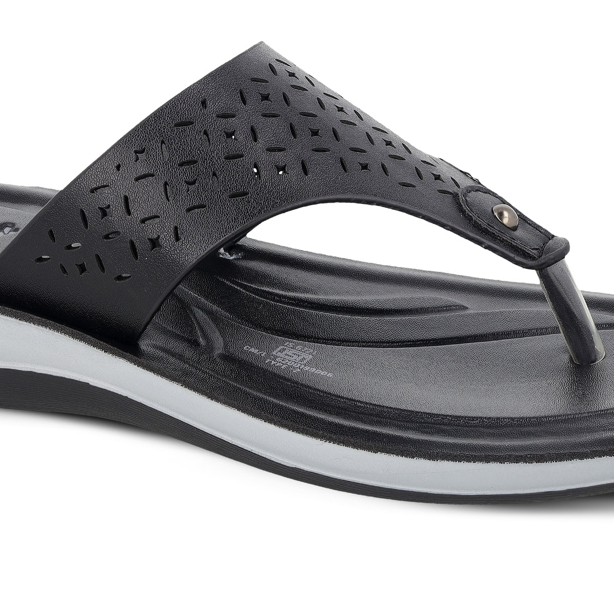 Women's Daily Wear Sandal -WLP71255 Black