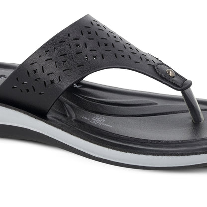 Women's Daily Wear Sandal -WLP71255 Black