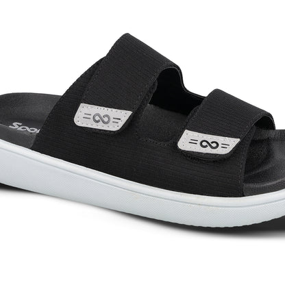 Men's Daily Wear Comfort Sandals - SGE28006 Black