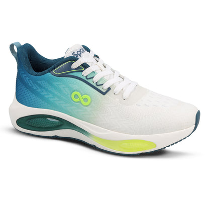 TOMAX Men's Lace-up Sports Shoe - WS9159 Teal Green