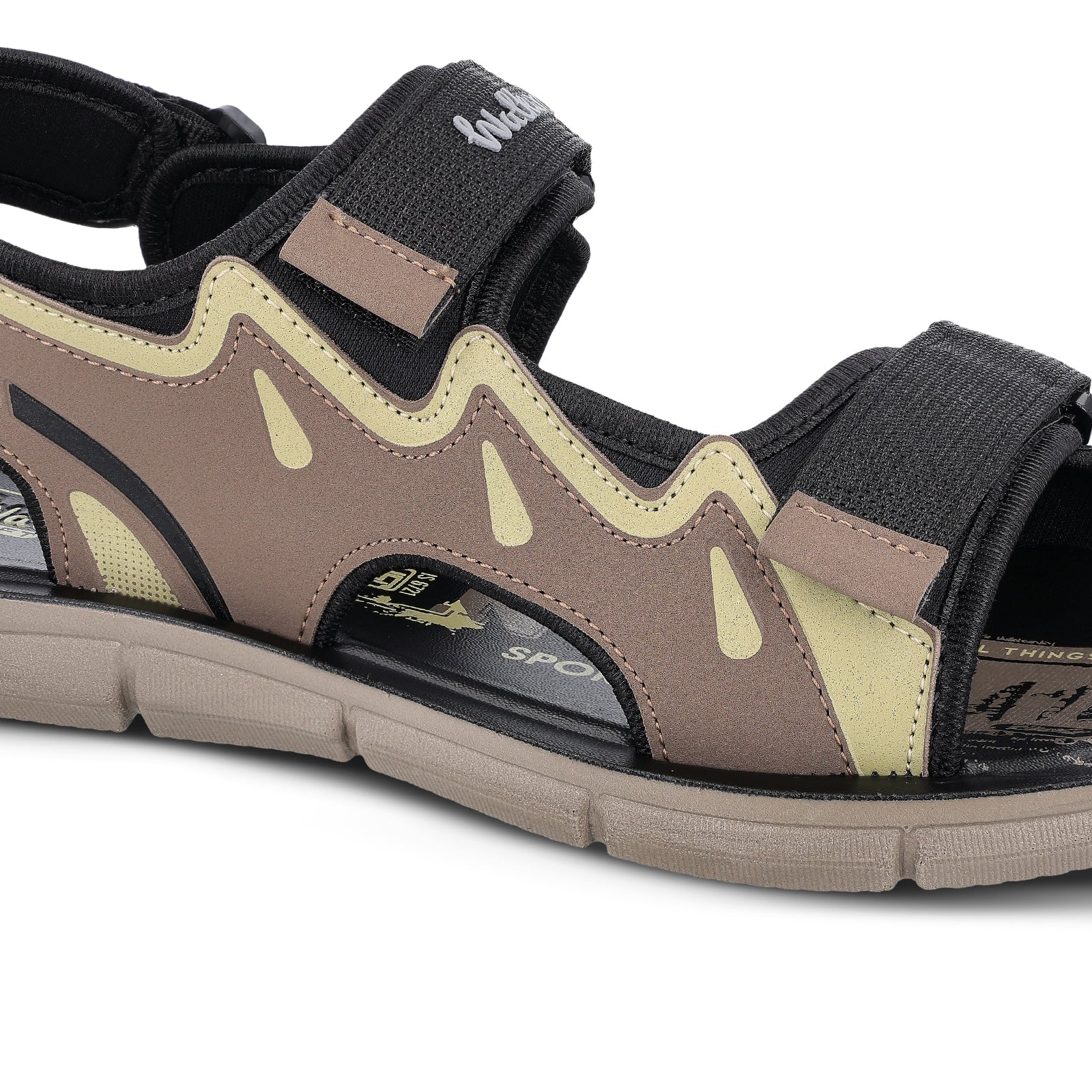 Men's Sports Sandal - WGR58002 Black Beige