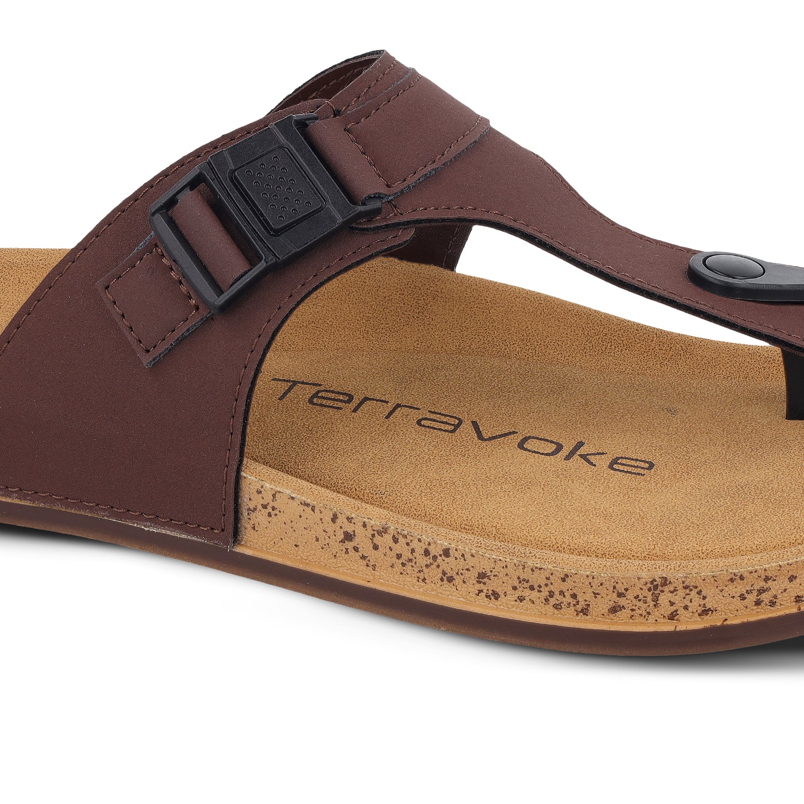 Men's Daily Wear Sandals - WGR53387 Brown